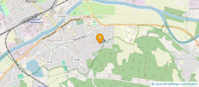 localisation de l'entreprise MONSIEUR NASSIM HAMICHE  BEAUMONT-SUR-OISE