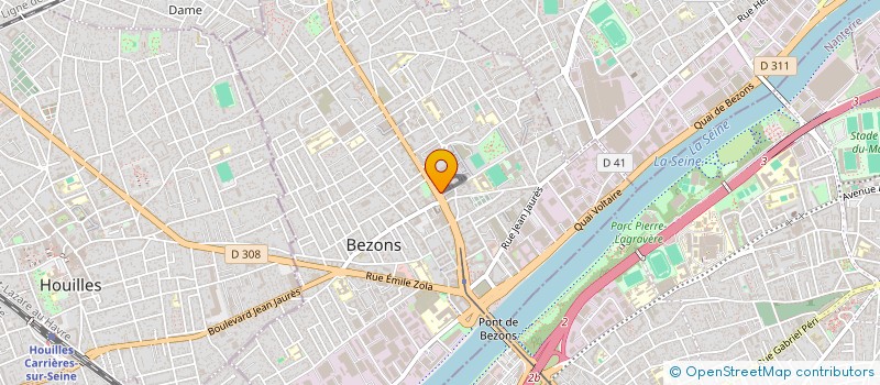 localisation de l'entreprise MONSIEUR NASSIM HAMITOUCHE à BEZONS