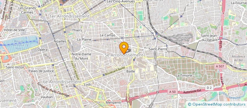 localisation de l'entreprise MONSIEUR NASSIM HAMMOUDI  MARSEILLE