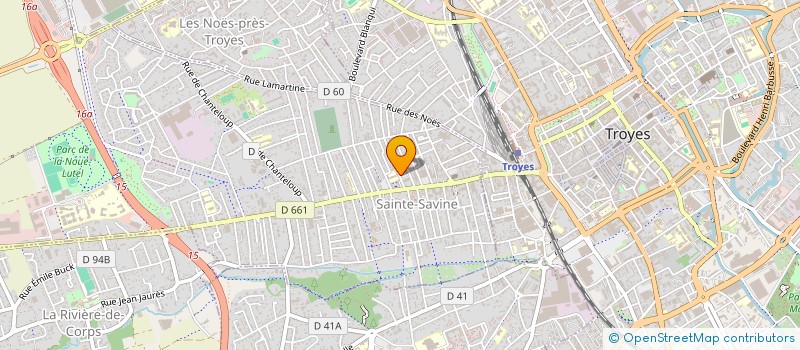 localisation de l'entreprise MONSIEUR NASSIM HAMROUNI  SAINTE-SAVINE