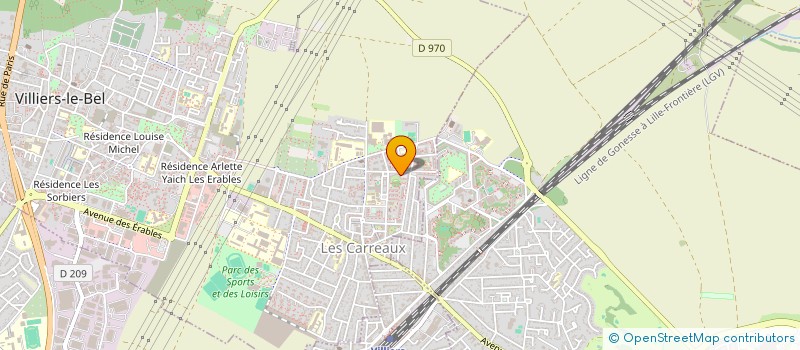 localisation de l'entreprise MONSIEUR NASSIM HAMYANI  VILLIERS-LE-BEL