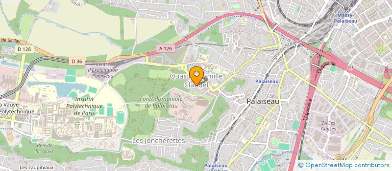 localisation de l'entreprise MONSIEUR NASSIM HINDA  PALAISEAU