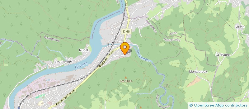 localisation de l'entreprise MONSIEUR NASSIM IDIR  AUREC-SUR-LOIRE