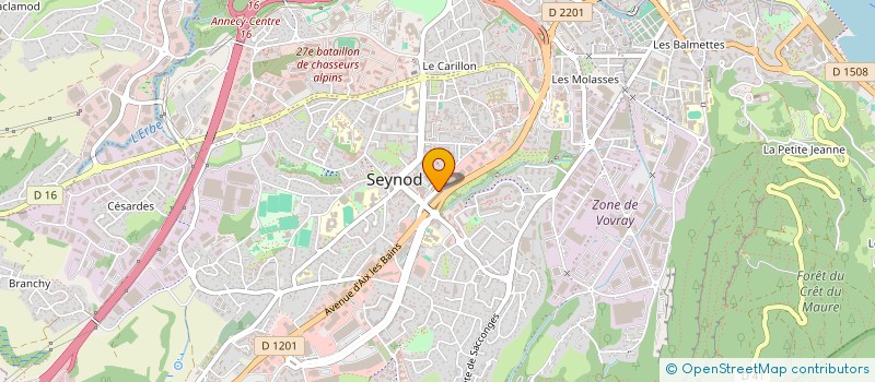 localisation de l'entreprise MONSIEUR NASSIM IDOUDI à ANNECY