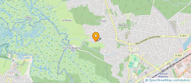 localisation de l'entreprise MONSIEUR NASSIM IHAMDANENE  BIGANOS