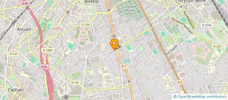 localisation de l'entreprise MONSIEUR NASSIM JEKBOUB  VILLEJUIF