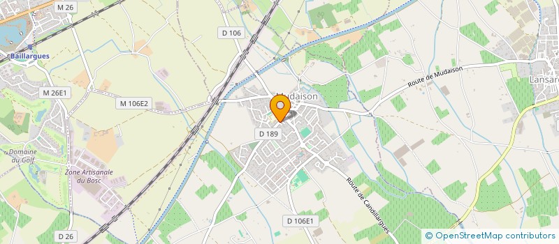 localisation de l'entreprise MONSIEUR NASSIM KADI  MUDAISON