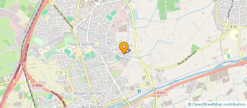 localisation de l'entreprise MONSIEUR NASSIM KANFOUAH  PERPIGNAN