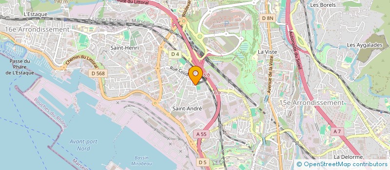localisation de l'entreprise MONSIEUR NASSIM KHECHEMI à MARSEILLE