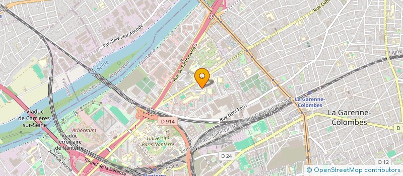 localisation de l'entreprise MONSIEUR NASSIM KORAICHE  NANTERRE