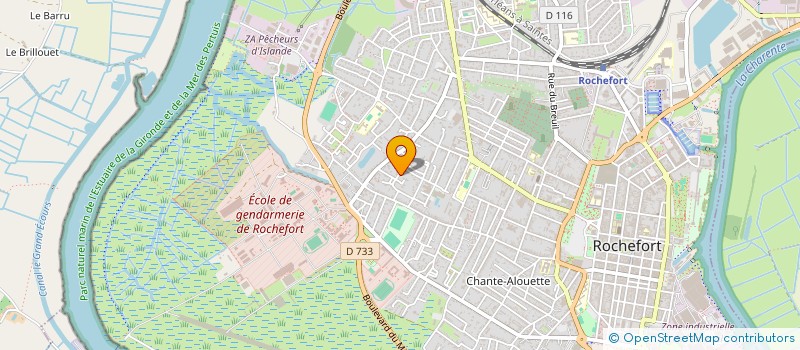 localisation de l'entreprise MONSIEUR NASSIM KOUCHY  ROCHEFORT