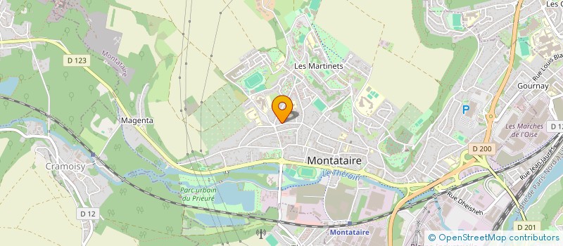 localisation de l'entreprise MONSIEUR NASSIM LABET  MONTATAIRE