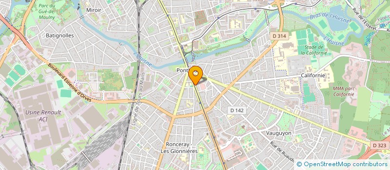 localisation de l'entreprise MONSIEUR NASSIM LACHELACHE  LE MANS