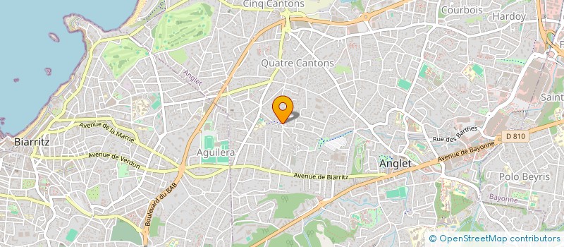 localisation de l'entreprise MONSIEUR NASSIM LACHHAB  ANGLET