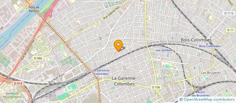 localisation de l'entreprise MONSIEUR NASSIM LAMRANI à COLOMBES