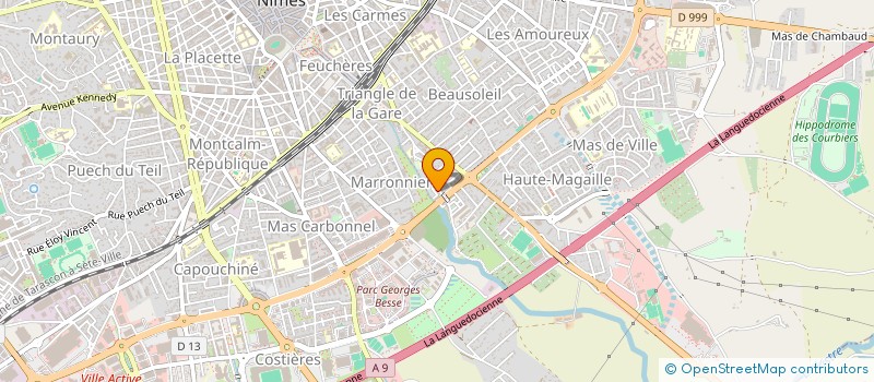 localisation de l'entreprise MONSIEUR NASSIM LAZAAR  NIMES