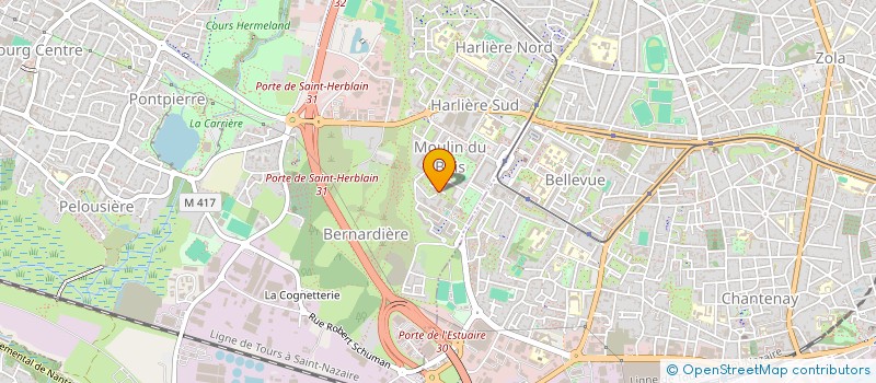 localisation de l'entreprise MONSIEUR NASSIM LOUAIL à SAINT-HERBLAIN