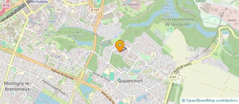 localisation de l'entreprise MONSIEUR NASSIM LOUKIL  GUYANCOURT