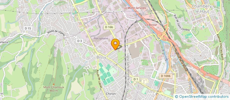 localisation de l'entreprise MONSIEUR NASSIM M'BARK  CHAMBERY