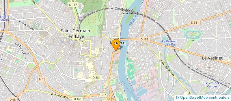 localisation de l'entreprise MONSIEUR NASSIM MAATOUG  LE PECQ