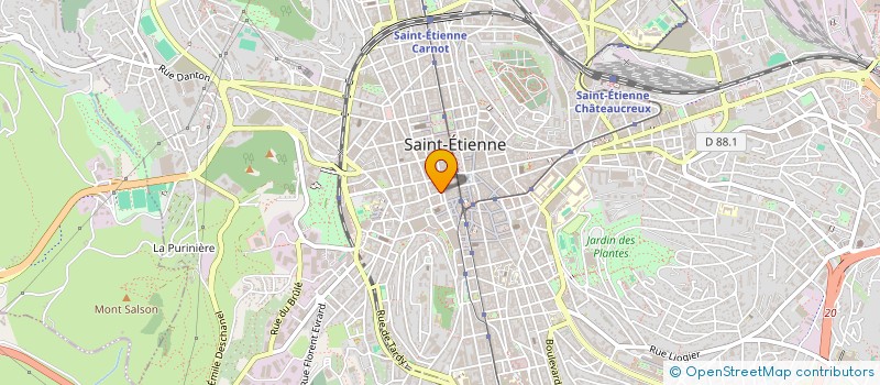 localisation de l'entreprise MONSIEUR NASSIM MAHDJOUB à SAINT-ETIENNE