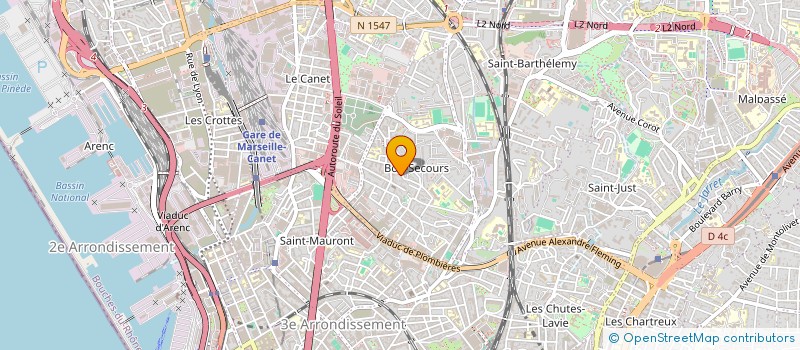 localisation de l'entreprise MONSIEUR NASSIM MANSOUR à MARSEILLE
