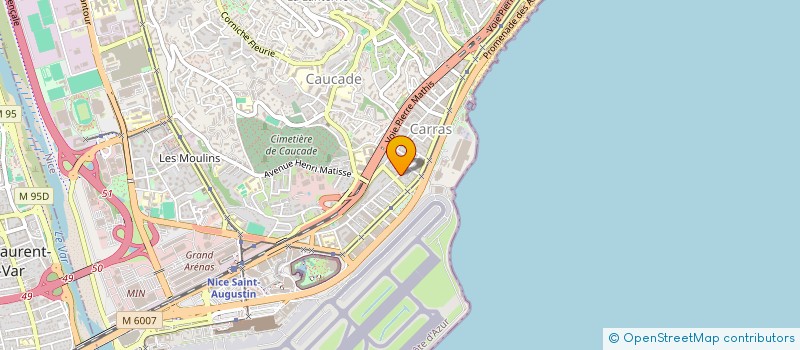 localisation de l'entreprise MONSIEUR NASSIM MAOUHOUB  NICE