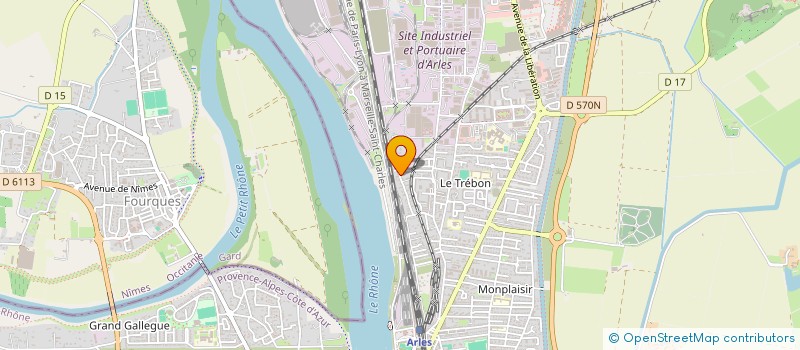 localisation de l'entreprise MONSIEUR NASSIM MARZOUGA  ARLES