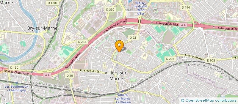 localisation de l'entreprise MONSIEUR NASSIM MAZOUZ  VILLIERS-SUR-MARNE