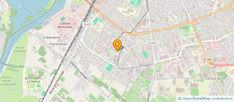 localisation de l'entreprise MONSIEUR NASSIM MBABKI à ANGERS