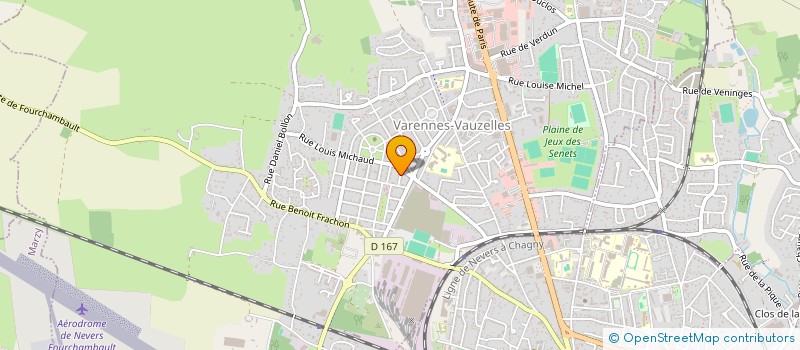 localisation de l'entreprise MONSIEUR NASSIM MECHEREF à VARENNES-VAUZELLES