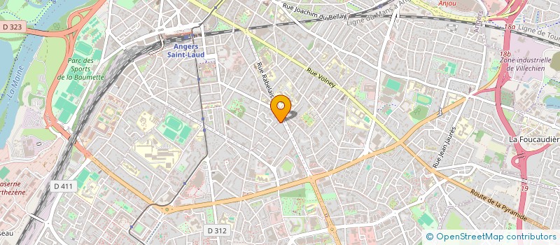 localisation de l'entreprise MONSIEUR NASSIM MEZDAOUT à ANGERS