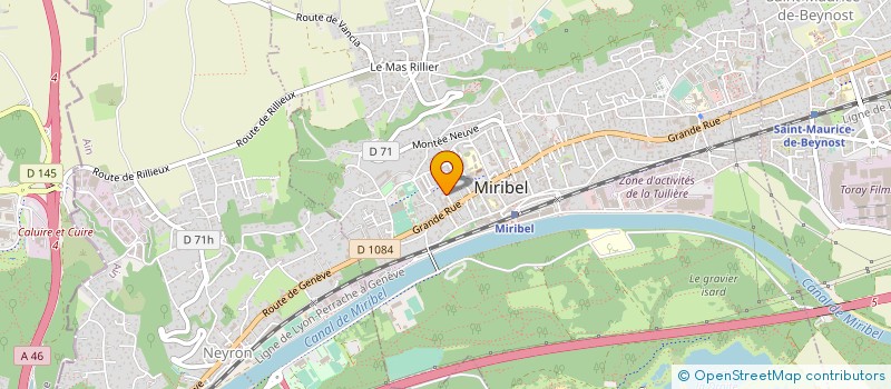 localisation de l'entreprise MONSIEUR NASSIM MOKADAM à MIRIBEL