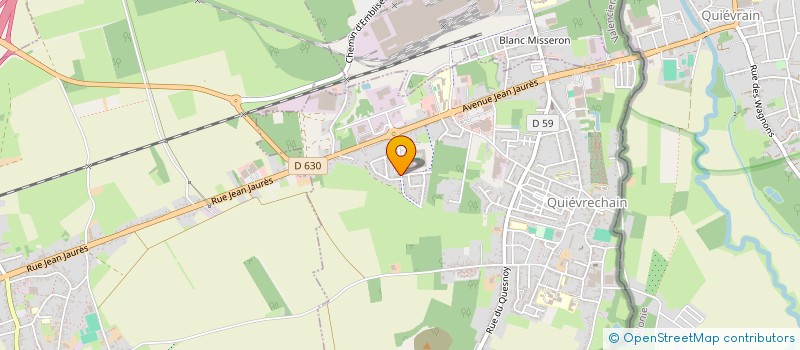 localisation de l'entreprise MONSIEUR NASSIM MOKRANI  QUIEVRECHAIN