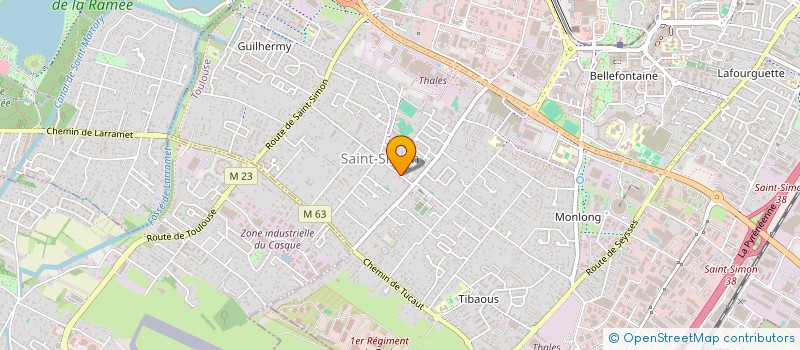 localisation de l'entreprise MONSIEUR NASSIM MOUSSA  TOULOUSE