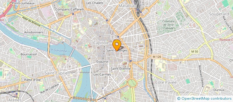 localisation de l'entreprise MONSIEUR NASSIM OMAR  TOULOUSE
