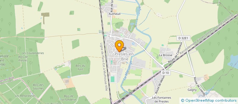 localisation de l'entreprise MONSIEUR NASSIM OUELLANI  PRESLES-EN-BRIE