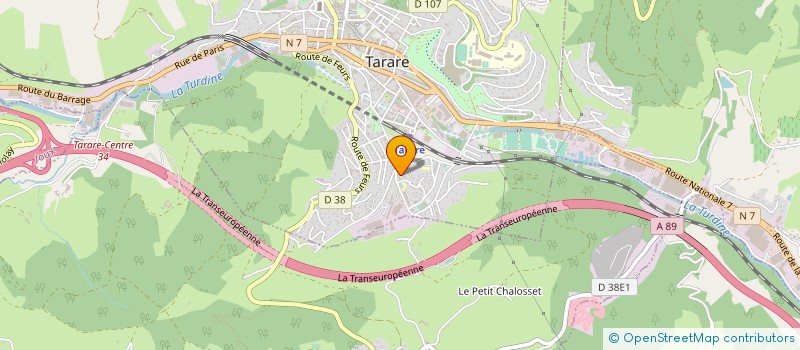 localisation de l'entreprise MONSIEUR NASSIM RABEHI à TARARE