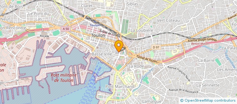 localisation de l'entreprise MONSIEUR NASSIM RABIA à TOULON