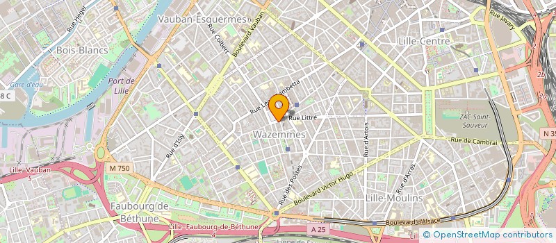 localisation de l'entreprise MONSIEUR NASSIM RAIAH à LILLE