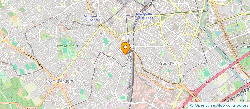 localisation de l'entreprise MONSIEUR NASSIM RTIMI à MONTPELLIER