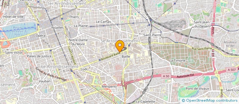 localisation de l'entreprise MONSIEUR NASSIM SAADI  MARSEILLE