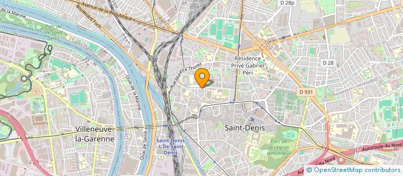 localisation de l'entreprise MONSIEUR NASSIM SAADI à SAINT-DENIS