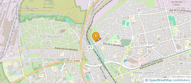 localisation de l'entreprise MONSIEUR NASSIM SABI à DUNKERQUE