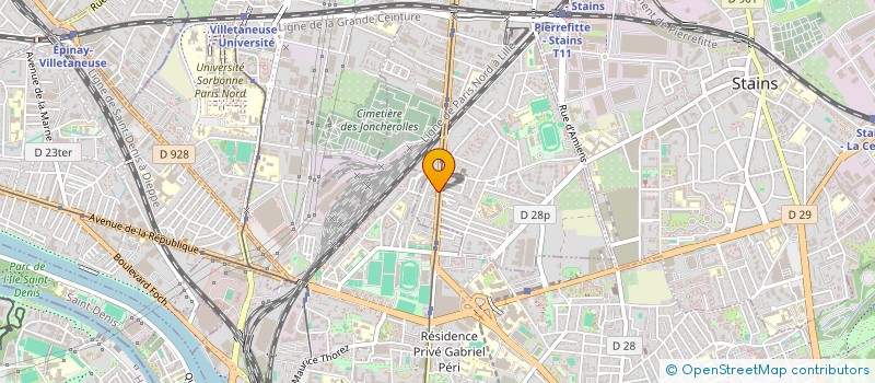 localisation de l'entreprise MONSIEUR NASSIM SAIDI  PIERREFITTE-SUR-SEINE