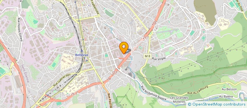 localisation de l'entreprise MONSIEUR NASSIM SAIDI  FIRMINY