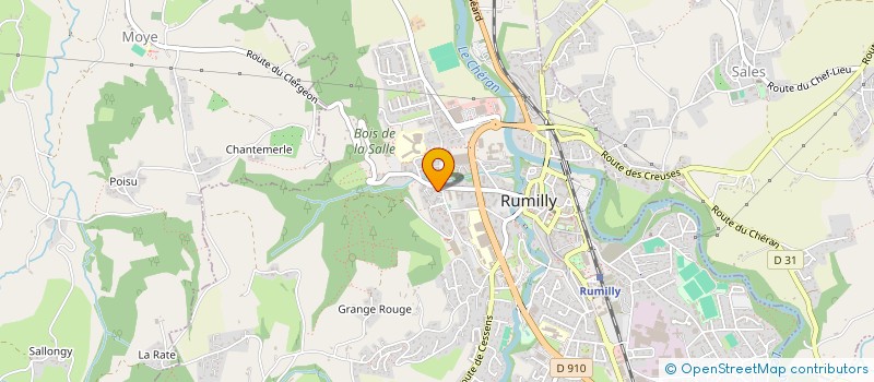 localisation de l'entreprise MONSIEUR NASSIM SEREIR  RUMILLY