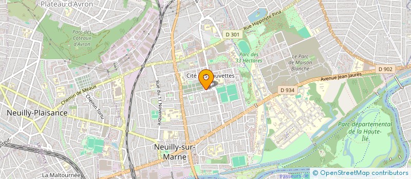 localisation de l'entreprise MONSIEUR NASSIM SI LARBI  NEUILLY-SUR-MARNE