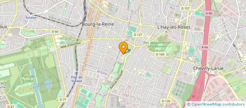 localisation de l'entreprise MONSIEUR NASSIM SIFI  L'HAY-LES-ROSES