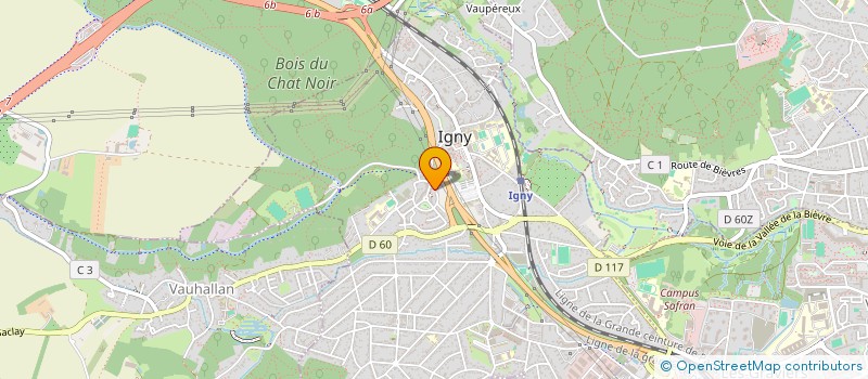 localisation de l'entreprise MONSIEUR NASSIM SOUIDI  IGNY